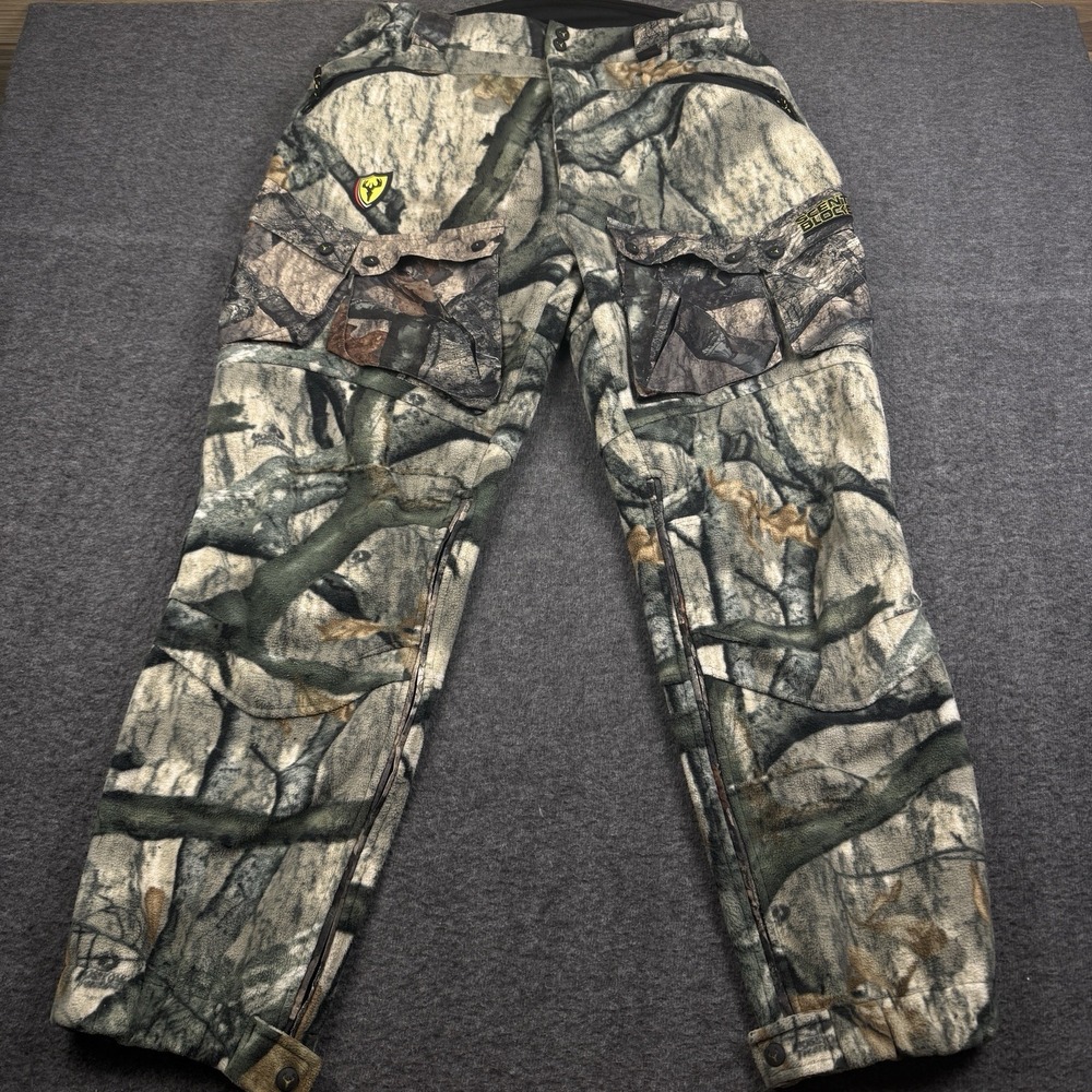 Scent Blocker Pants Mens Large Mossy Oak Camo Hunting Fleece S3 Dream Season Pro